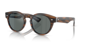 Oliver Peoples Hayton 18k avec une monture Barchan et des verres Bleu - image 1