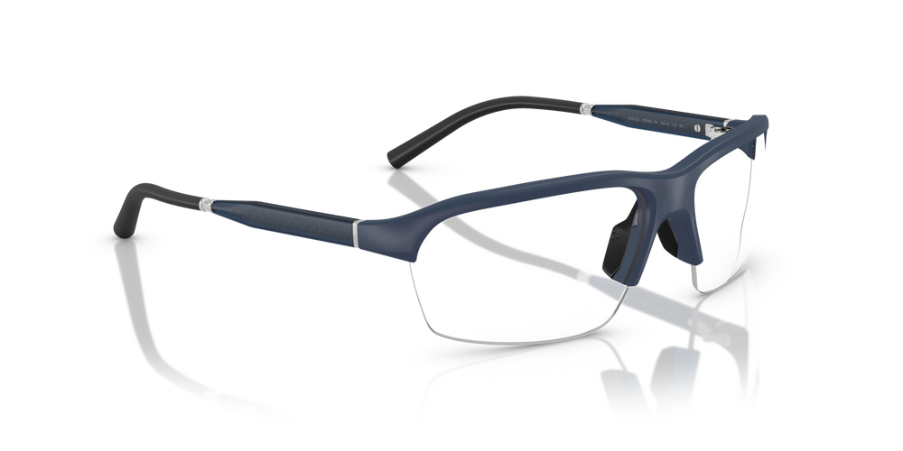 Oliver Peoples R-6 with Semi-Matte Blue Ash frame and Clear lenses - image 3