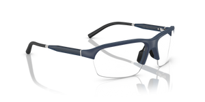 Oliver Peoples R-6 with Semi-Matte Blue Ash frame and Clear lenses - image 3