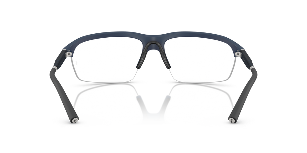 Oliver Peoples R-6 with Semi-Matte Blue Ash frame and Clear lenses - image 5