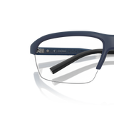Oliver Peoples R-6 with Semi-Matte Blue Ash frame and Clear lenses - Variant