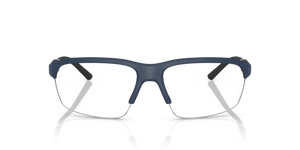 Oliver Peoples R-6 with Semi-Matte Blue Ash frame and Clear lenses - image 2