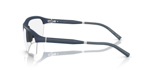 Oliver Peoples R-6 with Semi-Matte Blue Ash frame and Clear lenses - Image 4