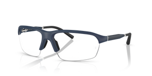 Oliver Peoples R-6 with Semi-Matte Blue Ash frame and Clear lenses - image 1