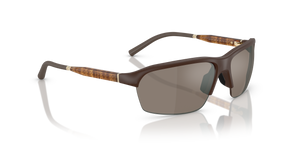 Oliver Peoples R-6 with Semi-Matte Umber frame and Brown lenses - Image 3