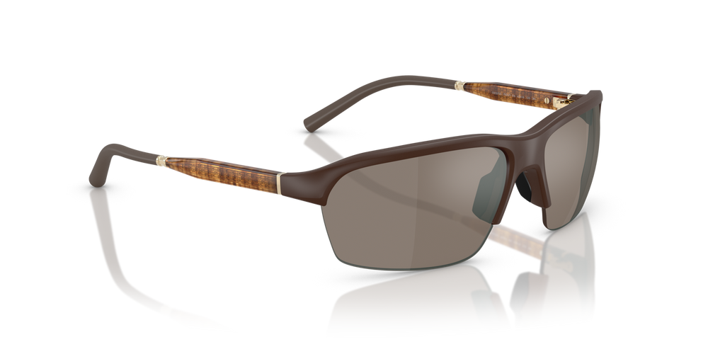 Oliver Peoples R-6 with Semi-Matte Umber frame and Brown lenses - image 3