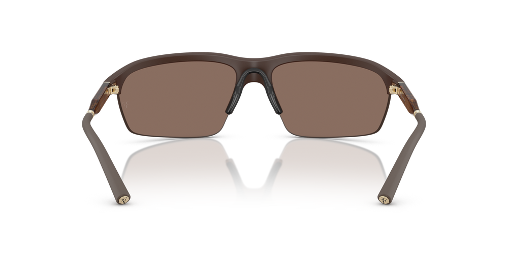 Oliver Peoples R-6 with Semi-Matte Umber frame and Brown lenses - image 5
