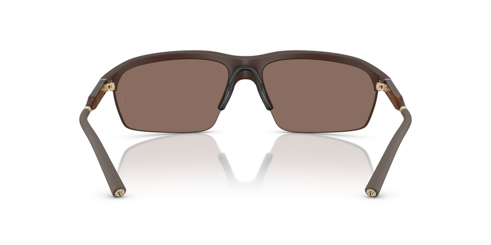 Oliver Peoples R-6 with Semi-Matte Umber frame and Brown lenses - image 5