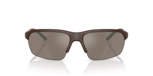 Sie Oliver Peoples R-6 mit Semi-Matte Umber Gestell und Braun Gläsern - Bild 2