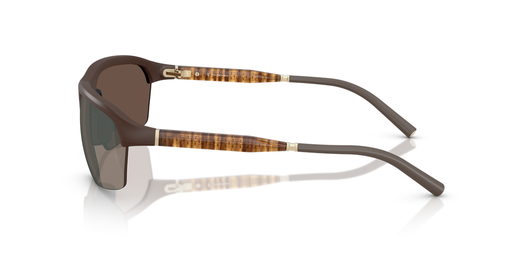 Oliver Peoples R-6 with Semi-Matte Umber frame and Brown lenses - image 4