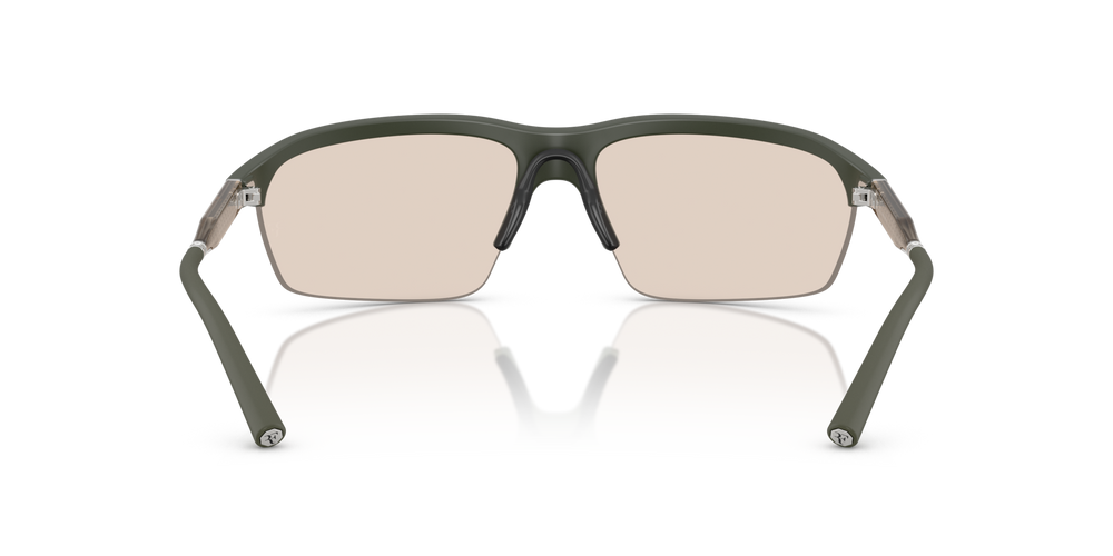 Oliver Peoples R-6 with Semi-Matte Green Smoke frame and Brown lenses - image 5