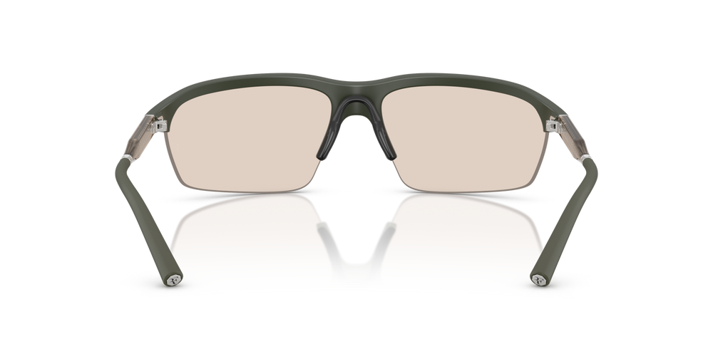 Oliver Peoples R-6 with Semi-Matte Green Smoke frame and Brown lenses - image 5