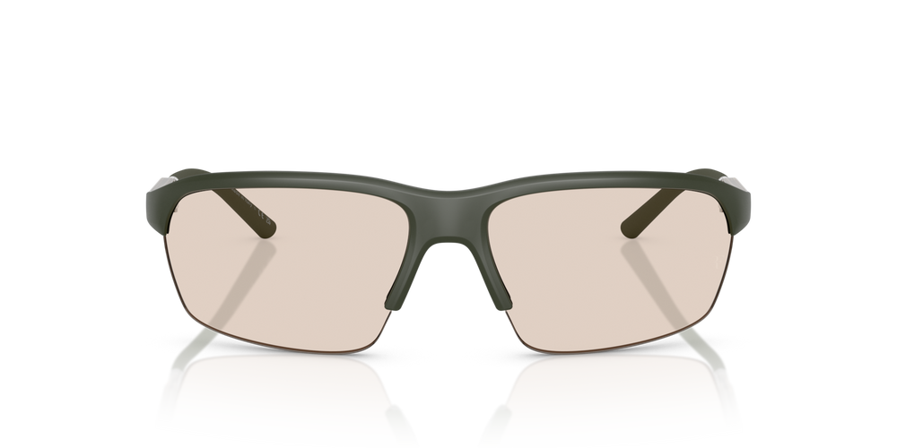 Oliver Peoples R-6 with Semi-Matte Green Smoke frame and Brown lenses - image 2