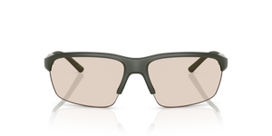 Oliver Peoples R-6 with Semi-Matte Green Smoke frame and Brown lenses - image 2