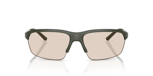Oliver Peoples R-6 with Semi-Matte Green Smoke frame and Brown lenses - image 2