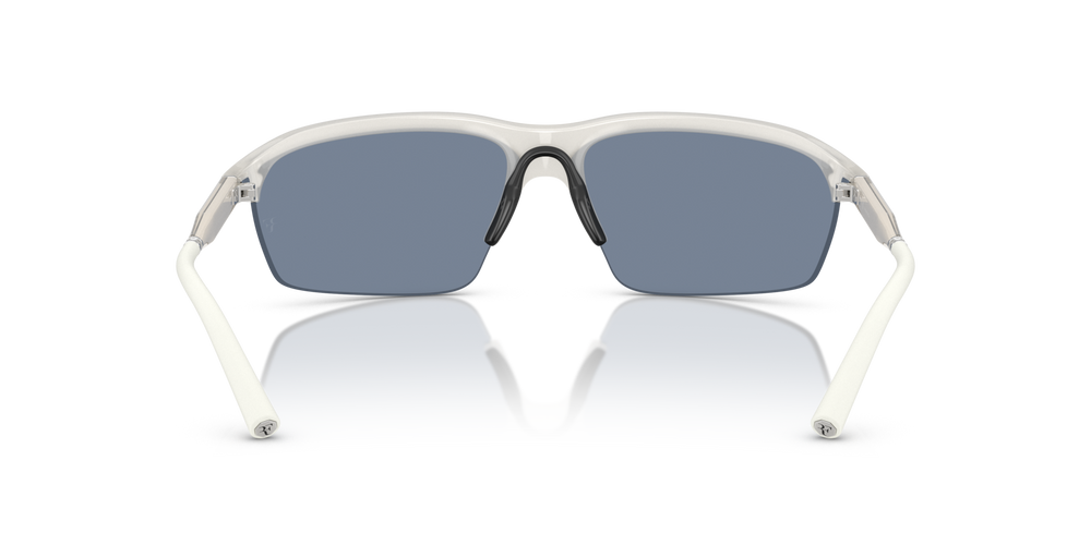 Oliver Peoples R-6 with Warm White frame and Blue lenses - image 5