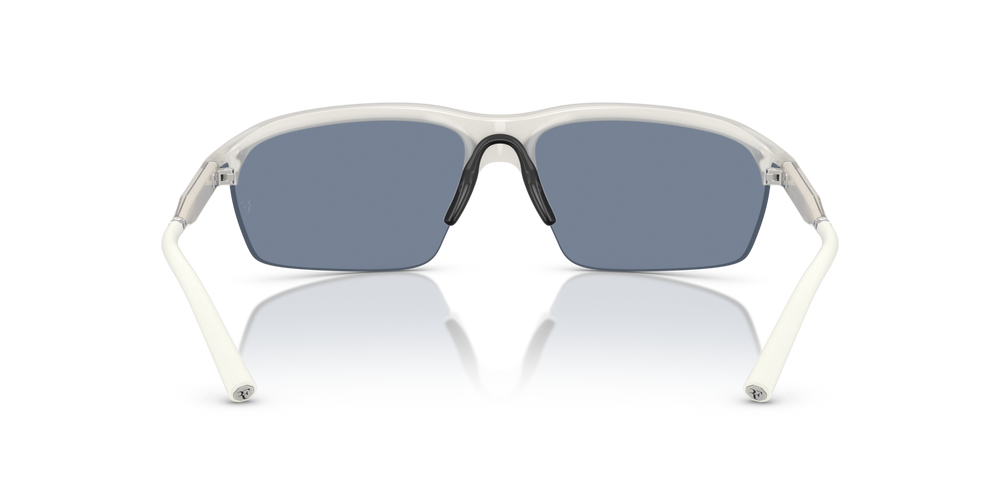 Oliver Peoples R-6 with Warm White frame and Blue lenses - image 5