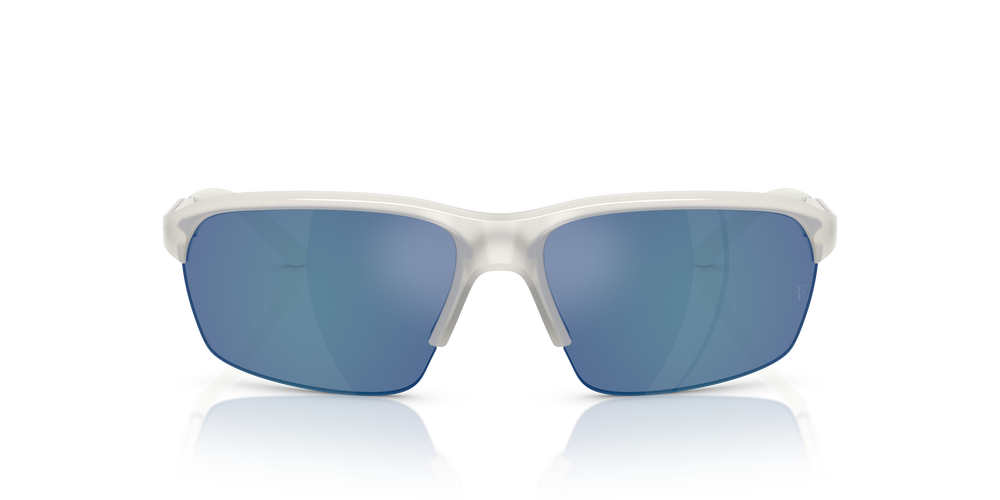 Sie Oliver Peoples R-6 mit Weiß warm Gestell und Blau Gläsern - Bild 2