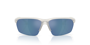 Sie Oliver Peoples R-6 mit Weiß warm Gestell und Blau Gläsern - Bild 2