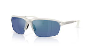 Oliver Peoples R-6 with Warm White frame and Blue lenses - image 1