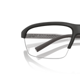 Oliver Peoples R-6 with Semi-matte Anthracite frame and Clear lenses - Variant