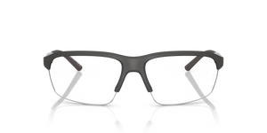 Oliver Peoples R-6 con montatura Antracite Semi-Opaco e lenti  Trasparente - L'immagine 2