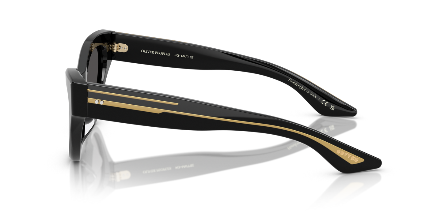 Oliver Peoples 1951C avec une monture Noir et des verres Gris - Image Points