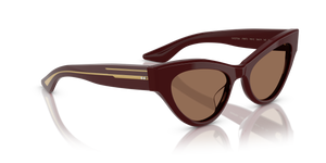 Oliver Peoples 1951C con montatura Bordeaux e lenti  Marrone - L'immagine 3