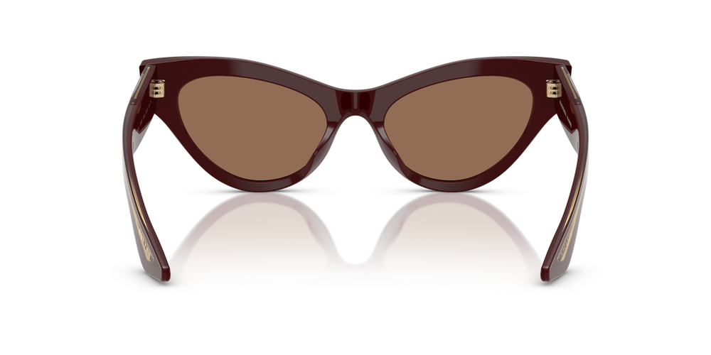 Sie Oliver Peoples 1951C mit Burgunderrot Gestell und Braun Gläsern - bild 5