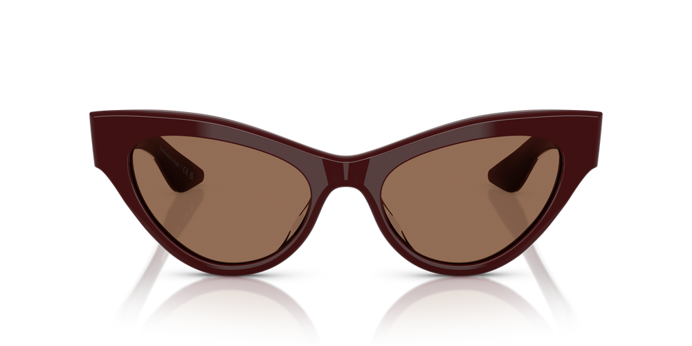 Sie Oliver Peoples 1951C mit Burgunderrot Gestell und Braun Gläsern - bild 2
