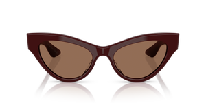 Sie Oliver Peoples 1951C mit Burgunderrot Gestell und Braun Gläsern - bild 2