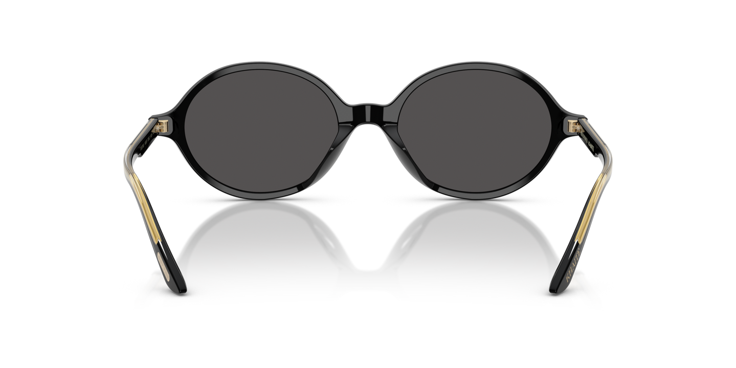 Oliver Peoples 2000C con montura Negro y lentes Gris - Imagen Plaquetas nasales