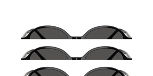 Oliver Peoples 2000C con montatura Nero e lenti  Grigio - L'immagine 2