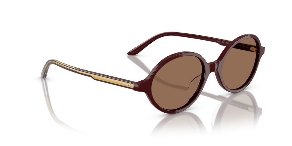Oliver Peoples 2000C with Burgundy frame and Brown lenses - Image 3