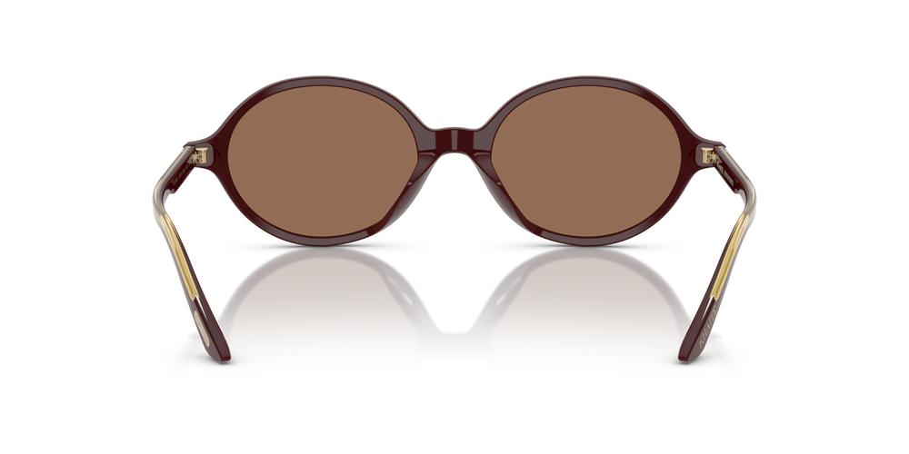 Sie Oliver Peoples 2000C mit Burgunderrot Gestell und Braun Gläsern - bild 5