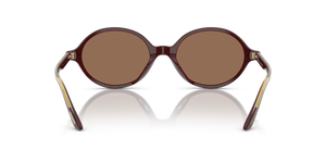 Sie Oliver Peoples 2000C mit Burgunderrot Gestell und Braun Gläsern - bild 5