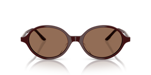 Sie Oliver Peoples 2000C mit Burgunderrot Gestell und Braun Gläsern - Bild 2