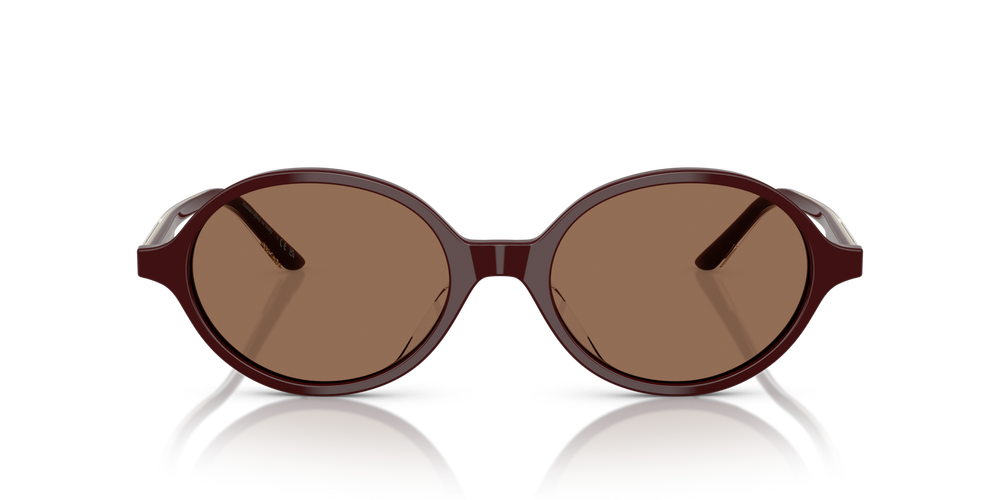 Oliver Peoples 2000C with Burgundy frame and Brown lenses - image 2