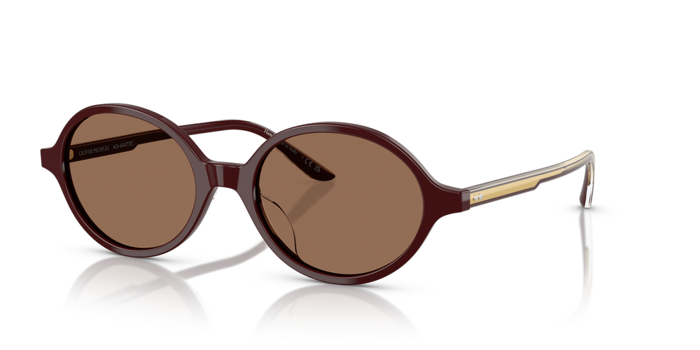 Oliver Peoples 2000C con montura Borgoña y lentes Marrón - imagen 3