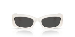 Oliver Peoples 1993C con montatura Écru e lenti  Grigio - L'immagine 2