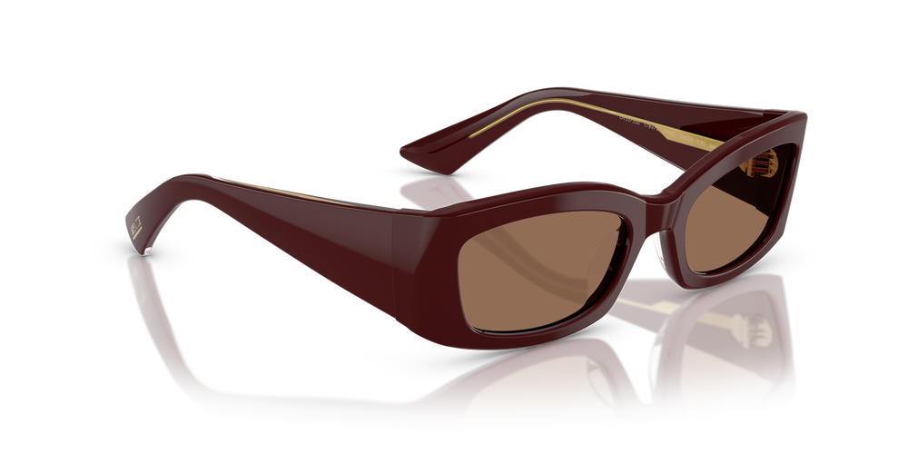 Oliver Peoples 1993C con montatura Bordeaux e lenti  Marrone - immagine 3