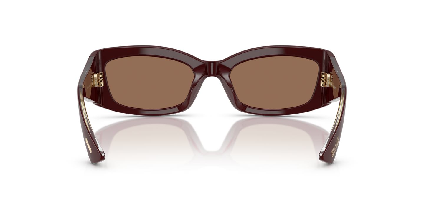 Oliver Peoples 1993C con montatura Bordeaux e lenti  Marrone - Immagine Naselli