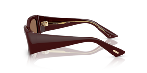 Oliver Peoples 1993C con montatura Bordeaux e lenti  Marrone - immagine 4