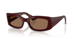 Oliver Peoples 1993C with Burgundy frame and Brown lenses - image 1