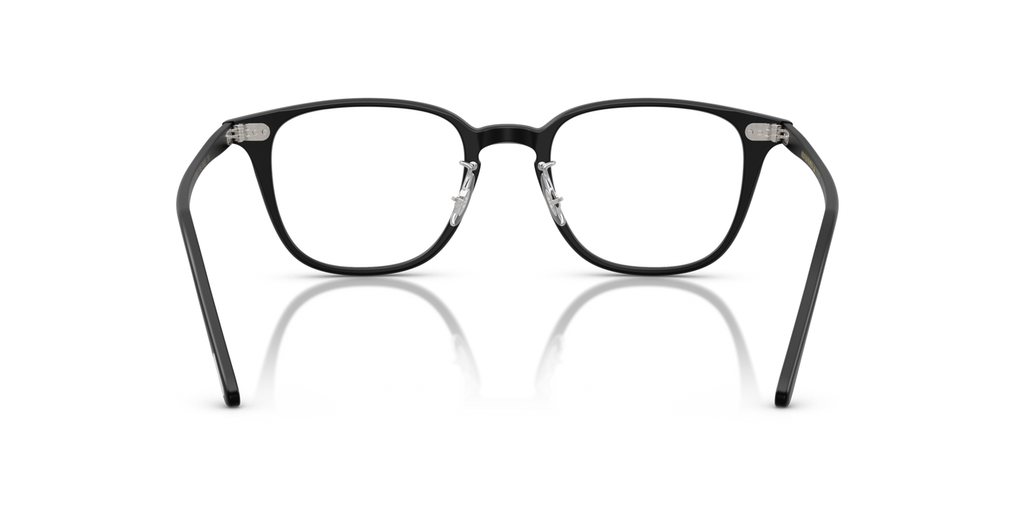 Oliver Peoples Sobel avec monture Noir semi-mat - Image Plaquettes de nez