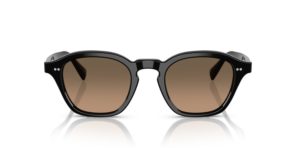 Oliver Peoples Eyles con montura Negro y lentes Marrón - imagen 2