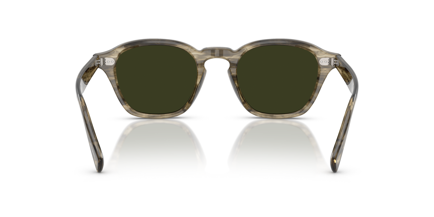 Oliver Peoples Eyles with Soft Olive Bark frame and G-15 Polar