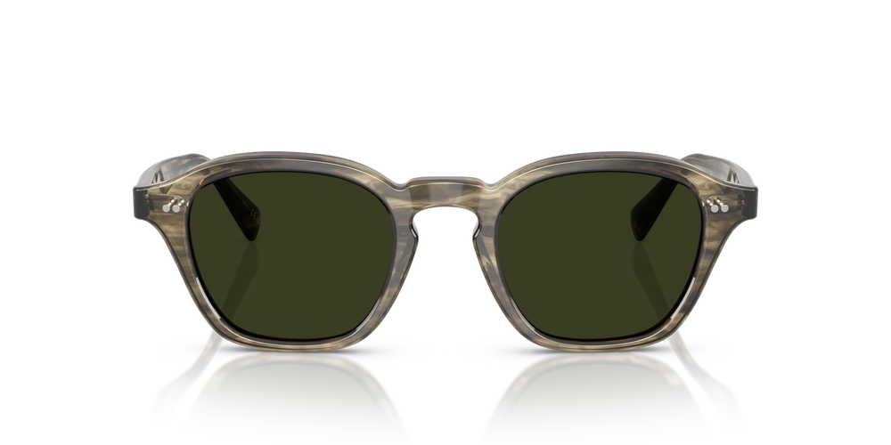 Oliver Peoples Eyles with Soft Olive Bark frame and Green lenses - image 2