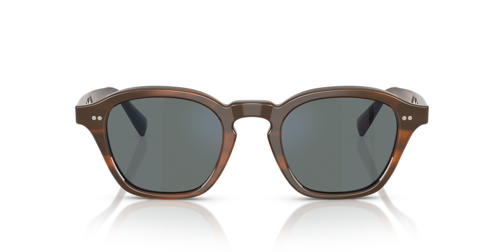 Oliver Peoples Eyles con montatura Sicomoro e lenti  Blu - L'immagine 2