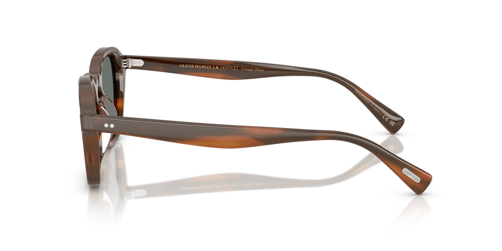 Oliver Peoples Eyles con montatura Sicomoro e lenti  Blu - L'immagine 4